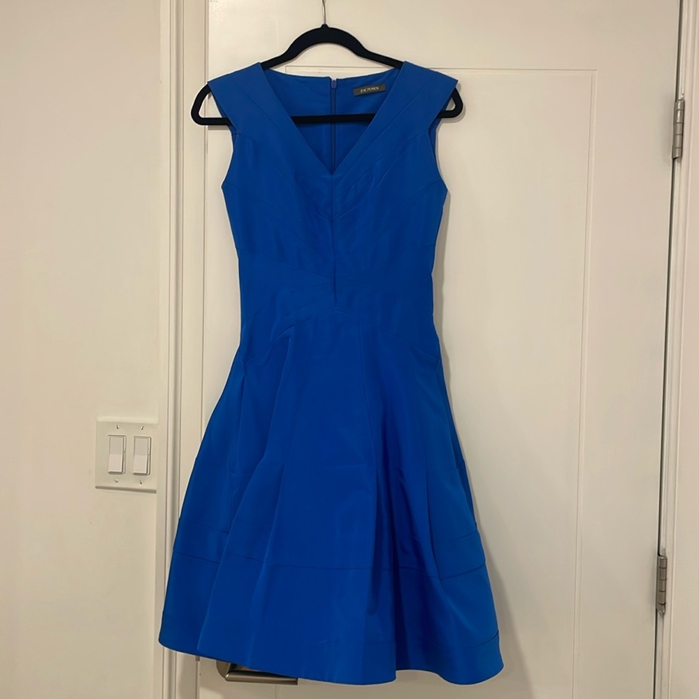 Zac Posen couture fit and flare dress